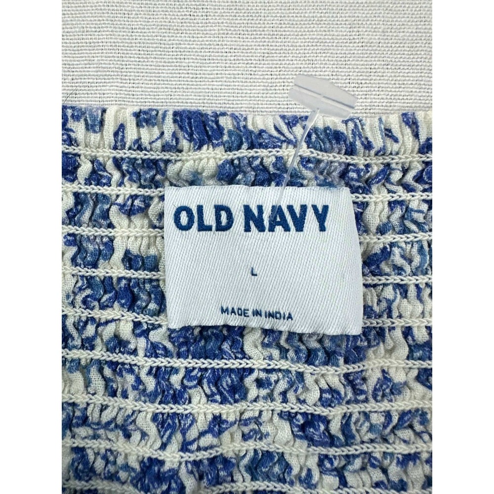 Old Navy Cottagecore Floral Peplum Tank Top Womens Large - Picture 3 of 6